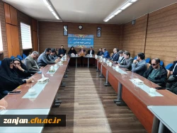 مراسم تکریم و معارفه ریاست پردیس شهید بهشتی، دانشگاه فرهنگیان استان زنجان
 3
