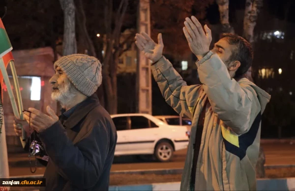 حضور پر شور مردمی موکب هیئت فرهنگیان زنجان 2