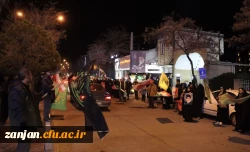 حضور پر شور مردمی موکب هیئت فرهنگیان زنجان 5