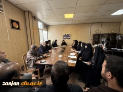 جلسه با حضور ریاست محترم دانشگاه فرهنگیان 3