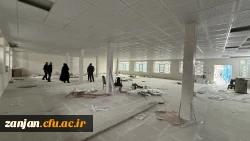تعمیر و تجهیز سالن غذاخوری پردیس شهید بهشتی 4