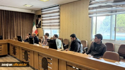 پنجمین جلسه قرارگاه جهادی، فرهنگی، رسانه ای و اقدامات اجتماعی دانشگاه فرهنگیان استان زنجان
