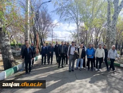 پیاده روی صبحگاهی  اعضای هیئت علمی و کارکنان دانشگاه فرهنگیان پردیس شهید بهشتی زنجان به مناسبت هفته سلامت 2