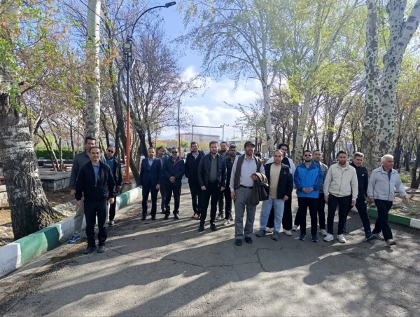 پیاده روی صبحگاهی  اعضای هیئت علمی و کارکنان دانشگاه فرهنگیان پردیس شهید بهشتی زنجان به مناسبت هفته سلامت 2